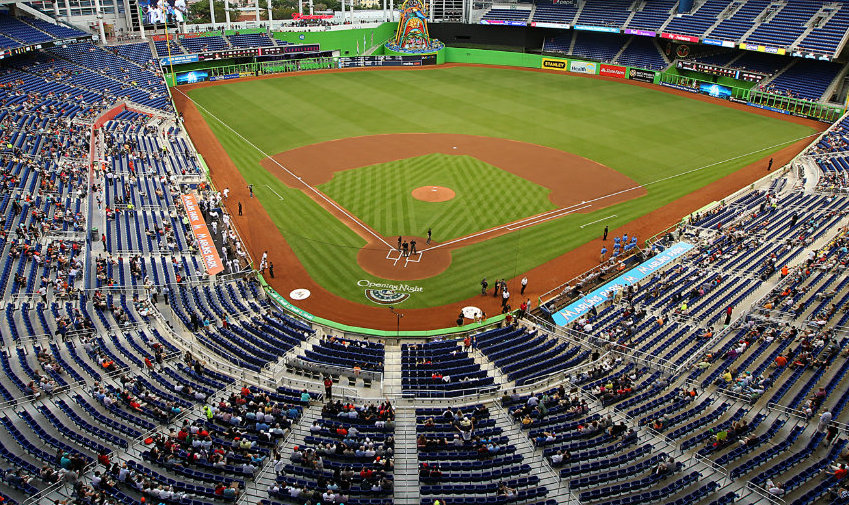 Miami Marlins social distancing