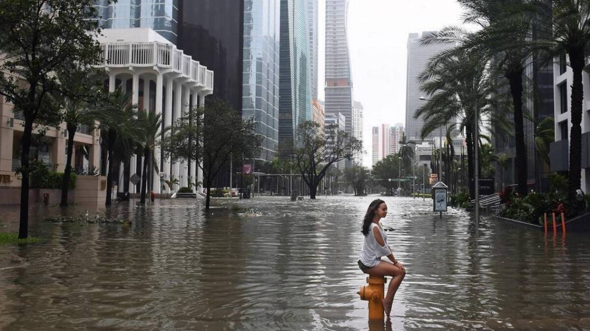 Miami climate refugee